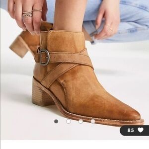New Free People back loop ankle boots size 39